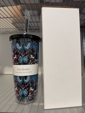 #13 VERA BRADLEY TUMBLER